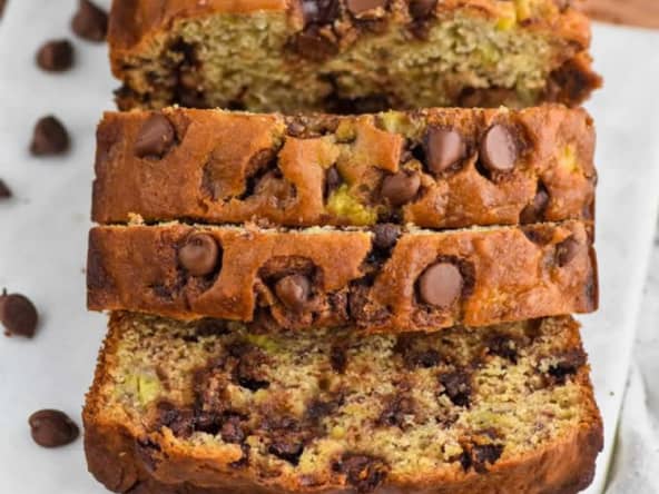 Cake banane et chocolat au thermomix