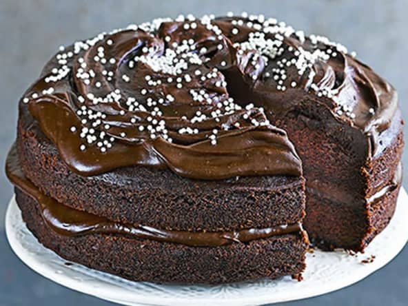 Cake au chocolat et avocat
