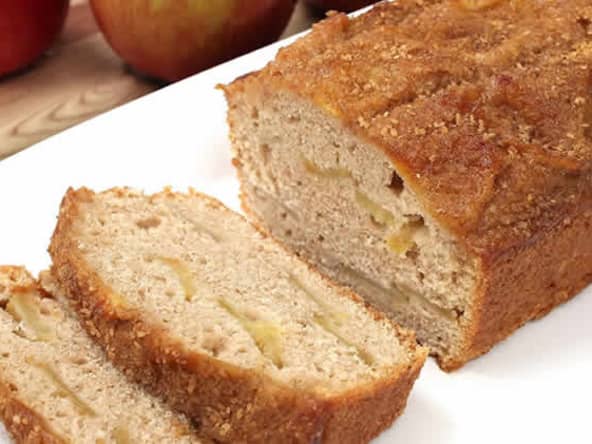 Cake aux pommes caramélisées