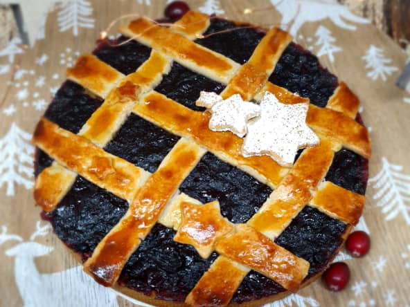 Linzer cranberrys myrtilles