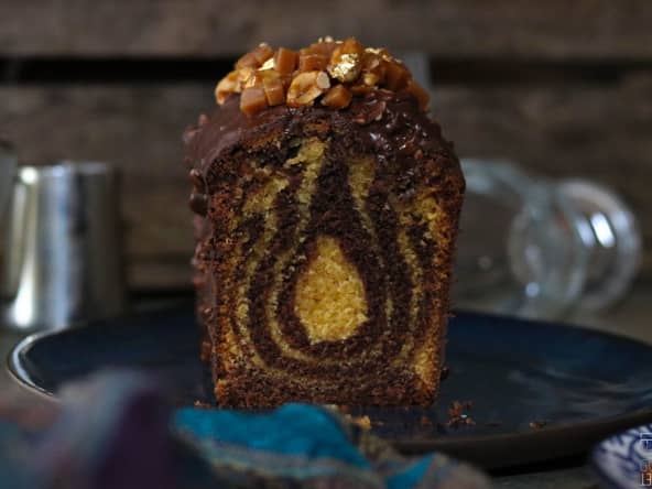 Le marbré cacahuètes chocolat de Pascal Hainigue