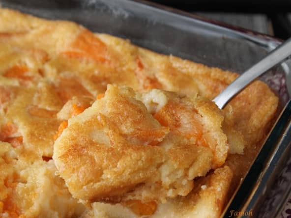 Clafoutis aux abricots au sirop d'agave