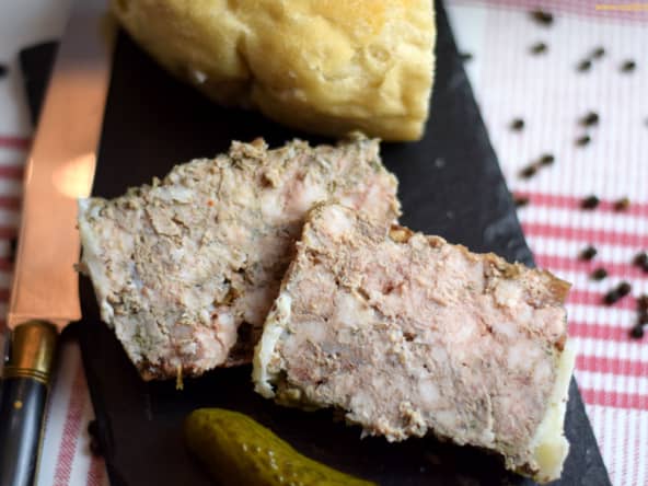 Terrine de porc au calvados