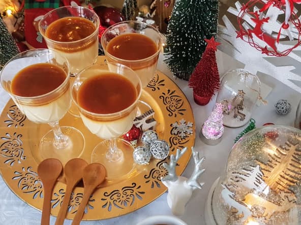 Crème au caramel beurre salé façon danette