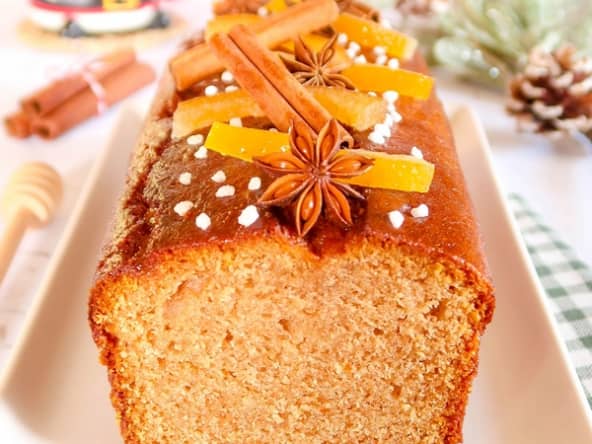 Pain d'épices parfumé à l'orange