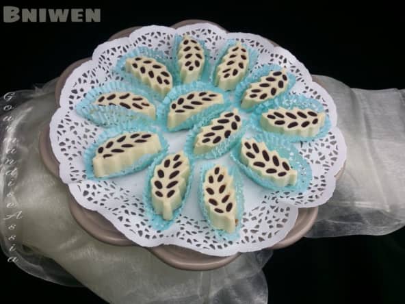 Bniwen sans cuisson au Chocolat blanc et Noir