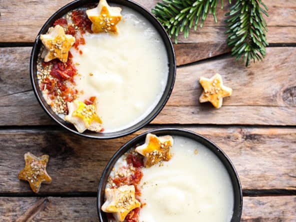 Soupe de panais au parmesan