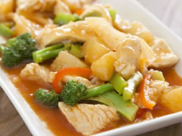 Escalopes de poulet aux légumes au cookeo