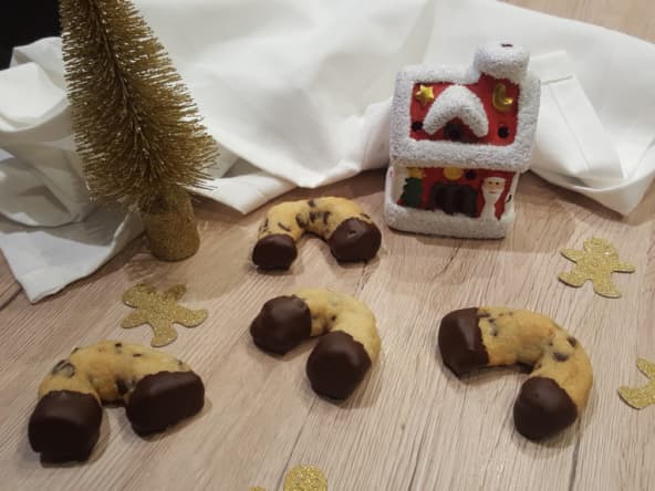 Fers à cheval noisette et chocolat - Bredele