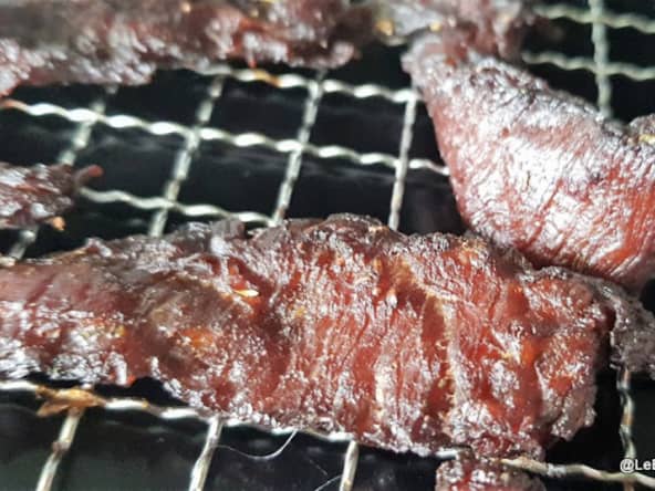 Viande séchée au déshydrateur – Biltong