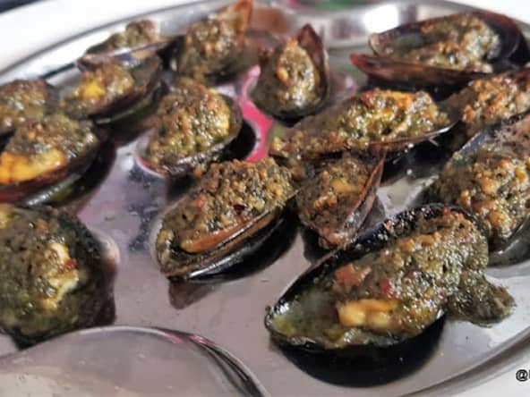 Moules farcies au pesto à faire à la maison