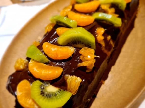 Buche chocolat clémentines