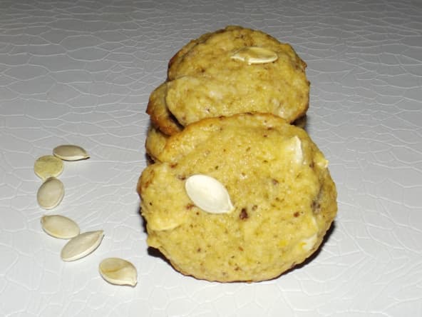 Cookies aux graines de courge et au chocolat