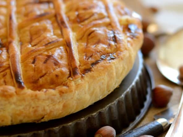 Galette des rois facile pomme et amande