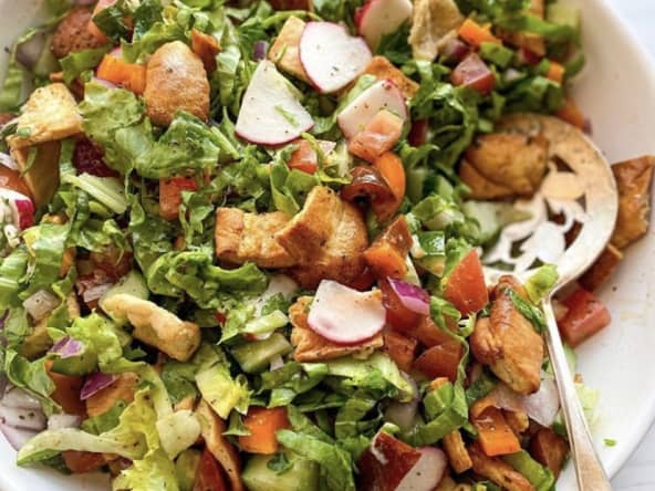 Fattoush : Recette de salade iranienne