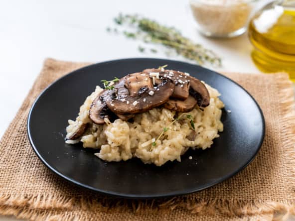 Risotto aux champignons