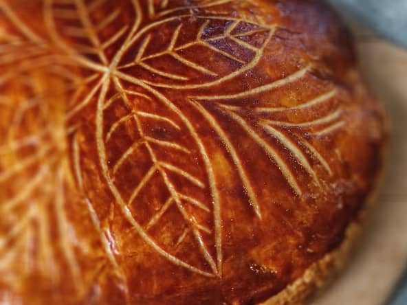 Galette des rois frangipane café et chocolat pour l'épiphanie