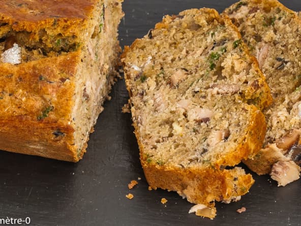 Cake salé aux sardines et à l'orange