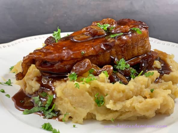 Filet de coucou de Malines au sirop de Liège