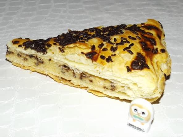 Galette des rois à la crème d’amande tigrée pour l'épiphanie