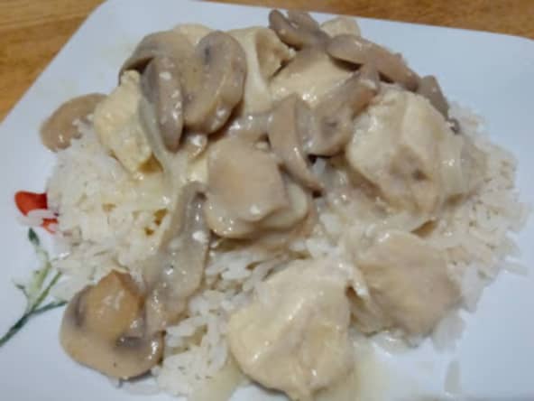 La blanquette de poulet