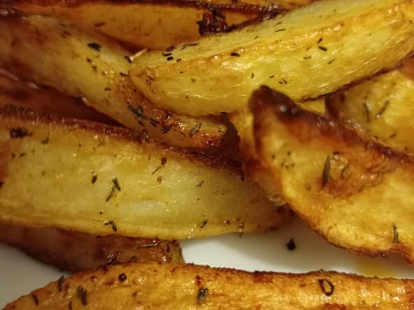 Presque frites sans sel