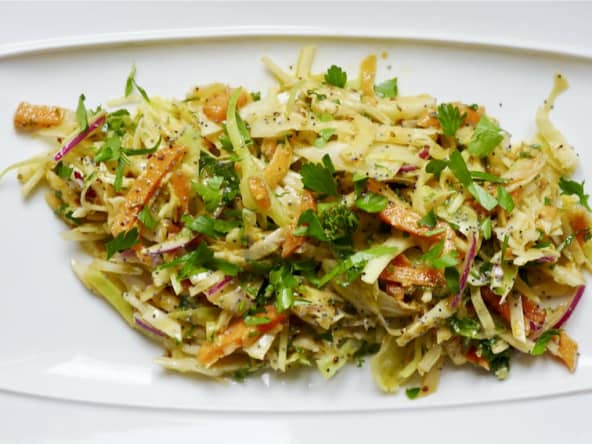 Salade alcaline de 3 crudités : simple et pleine d'atouts santé