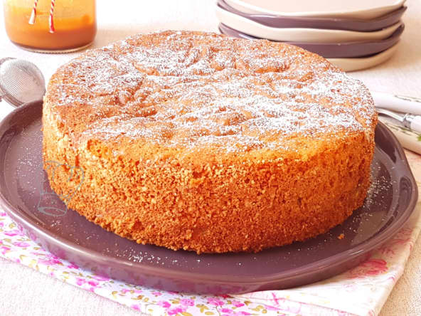 Gâteaux extrêmement moelleux aux pommes et cacahuètes