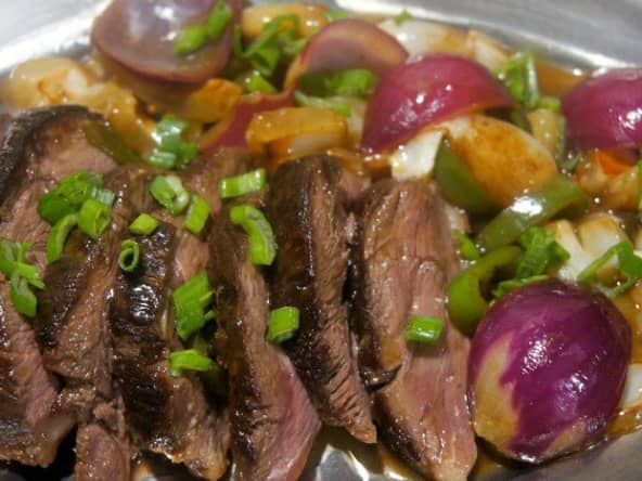 Magret de canard aux litchis - Recette Réunionnaise