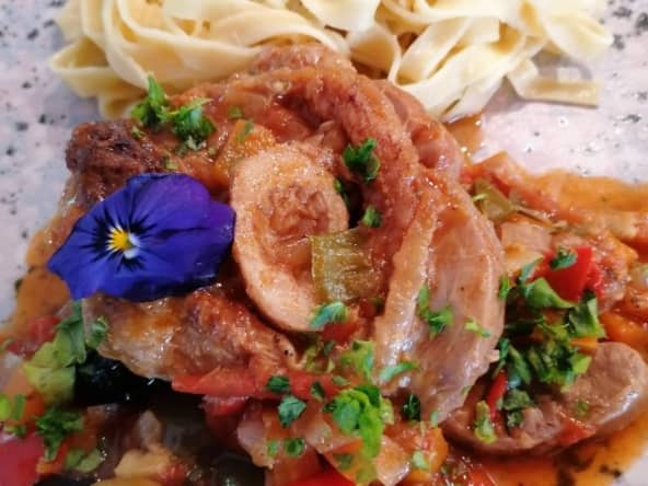 Jarret de veau à la Provençale