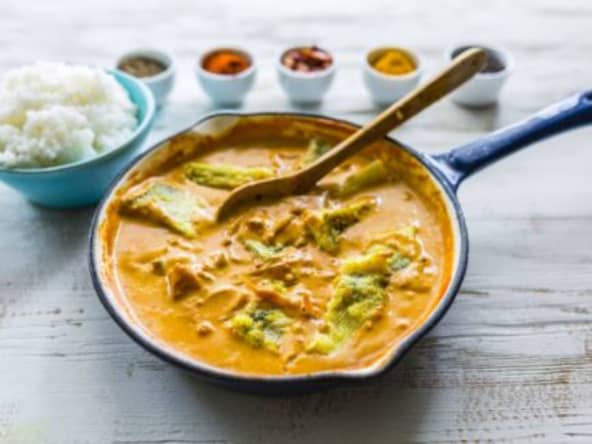 Curry de Poisson à l'indienne Fit