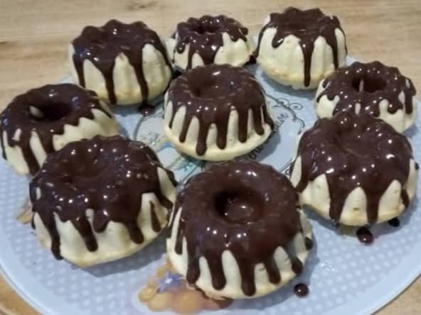 Les mini bundt cakes coco choco