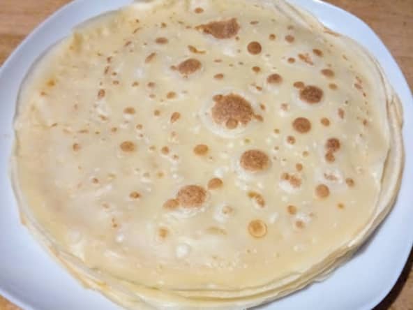 Les crêpes sucrées pour la Chandeleur ou un goûter