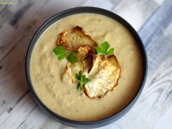 Velouté de céleri-rave pomme granny