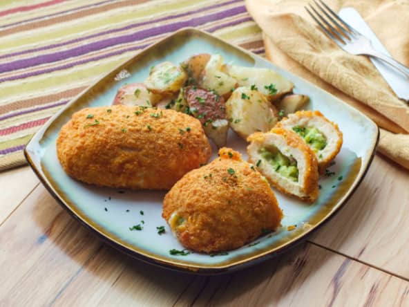 Cordon bleu léger - Recette Weight Watchers