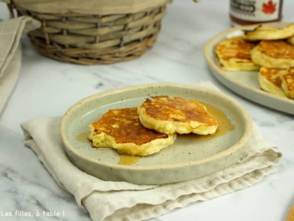 Pancakes aux pommes râpées