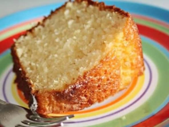 Gâteau au yaourt et noix de coco