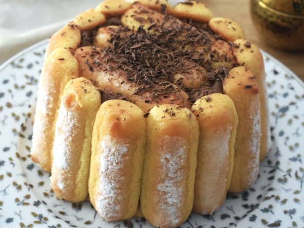 Charlotte poire chocolat -