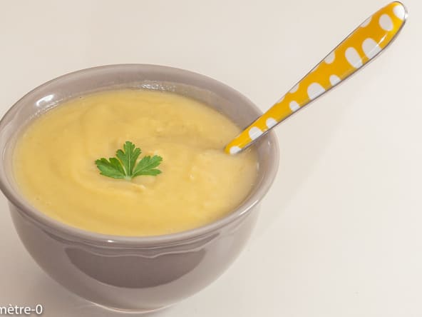 Soupe de panais au poireau