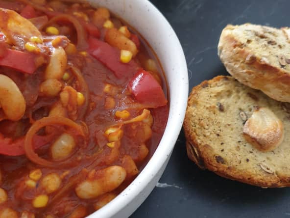 Chili sin carne facile