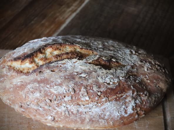 Pain au sésame et graines de tournesol