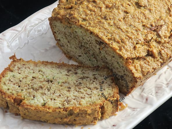 Pain IG bas, courgettes & amandes & noix