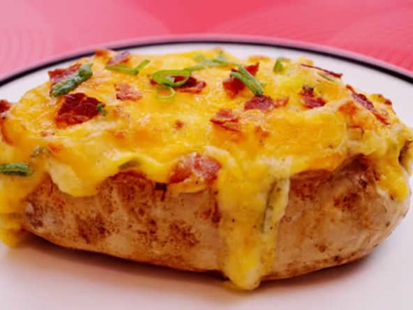 Pommes de terre au bacon, cuisson au four