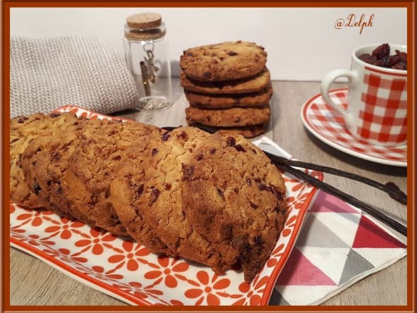 Biscuits aux cranberries
