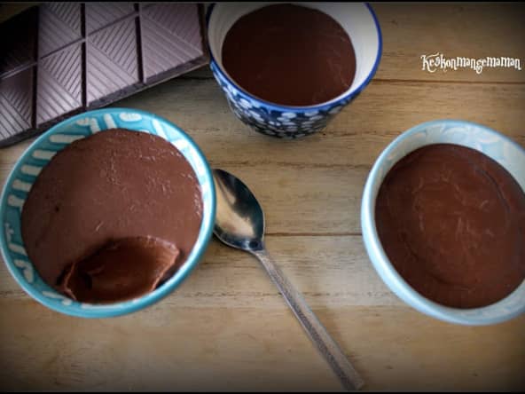 Crème au chocolat sans oeufs