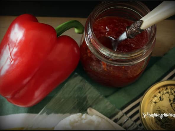 Confiture de poivrons rouges au piment d'Espelette
