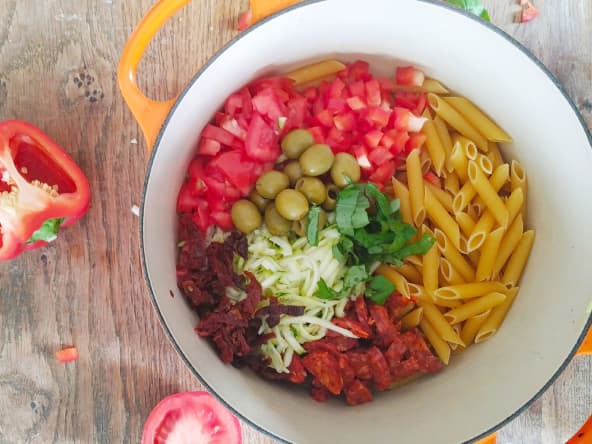 One pot pasta chorizo et sa sauce à tomber