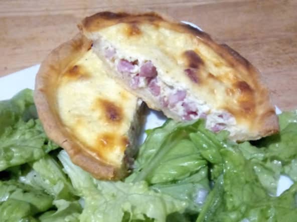 Petites quiches lorraines classiques