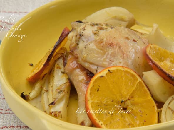 Poulet rôti aux fenouils et à l'orange de Yotam Ottolenghi