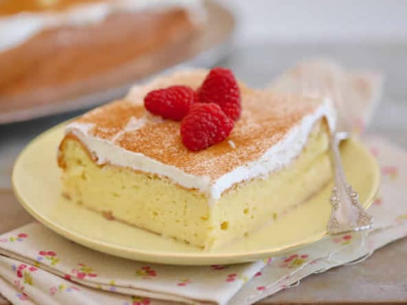 Gâteau moelleux facile au lait